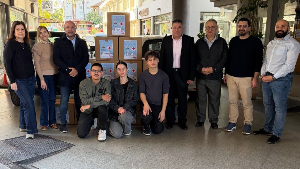 American College community contribution to families in need.